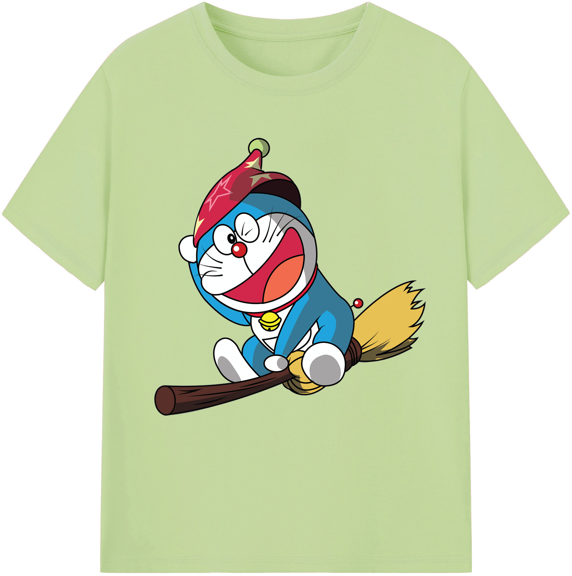 （画像用） ドラえもん Doraemon 綿100％半袖Tシャツ（フロントプリント）